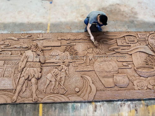浮雕定制與壁畫(huà) 藝術(shù)與工藝的完美結(jié)合